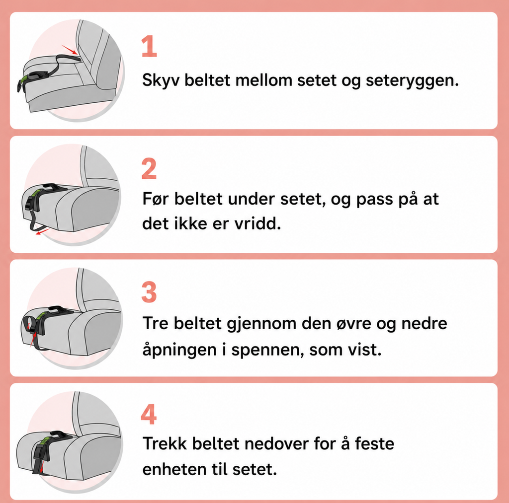BabySafe™ Beltejusterer for gravide